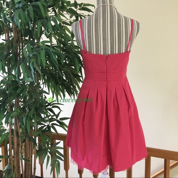 NWOT BCBG Maxazria Coral Strapless Dress  Size 6 - Picture 3 of 10